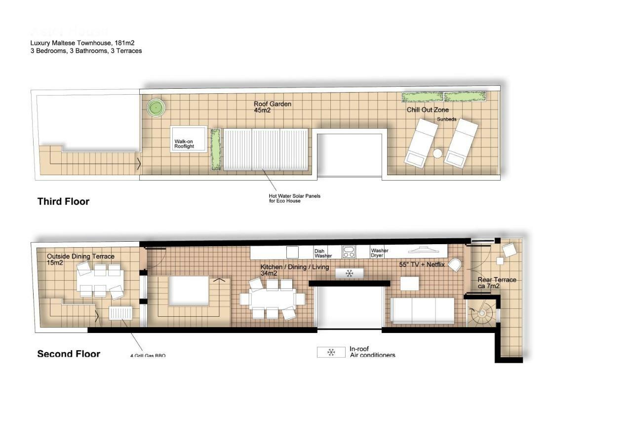 Amazing Art Deco Villa 150M To Sea With Daily Housekeeping Sliema Exterior foto